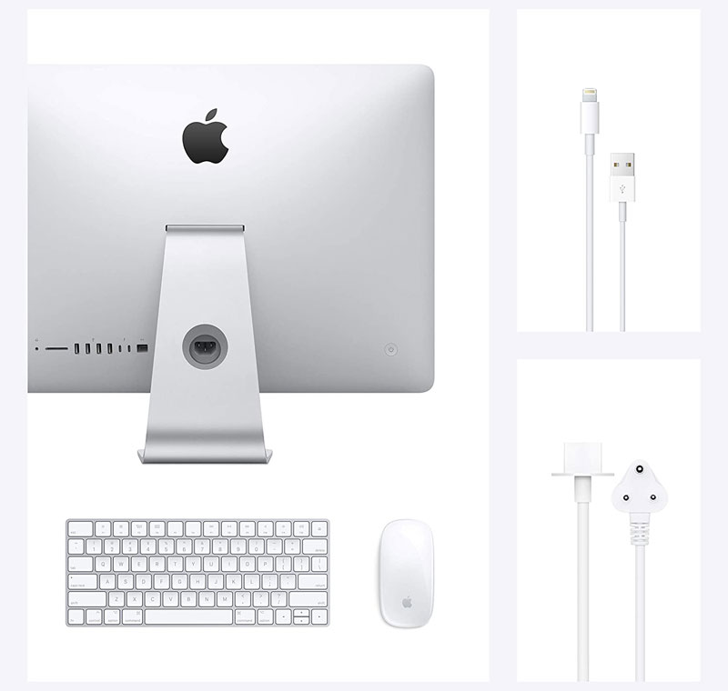 Apple کامپیوتر اپل iMac 2020 i3 8100  8 256 2   MHK23 با نمایشگر 21 5 اینچی